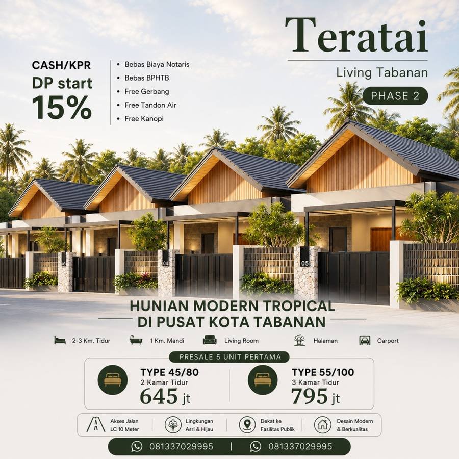 Teratai Living Phase 2