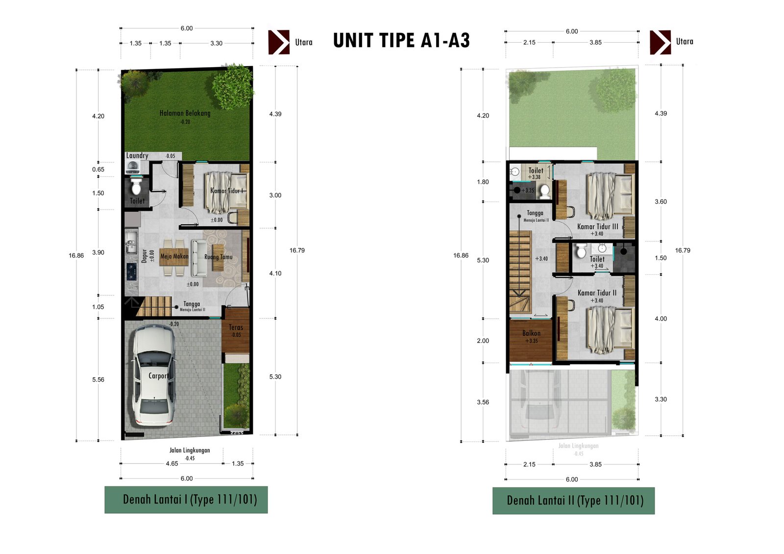 Rumah Dijual dekat Cargo Denpasar Barat: Green Living Pondok Indah - foto 9
