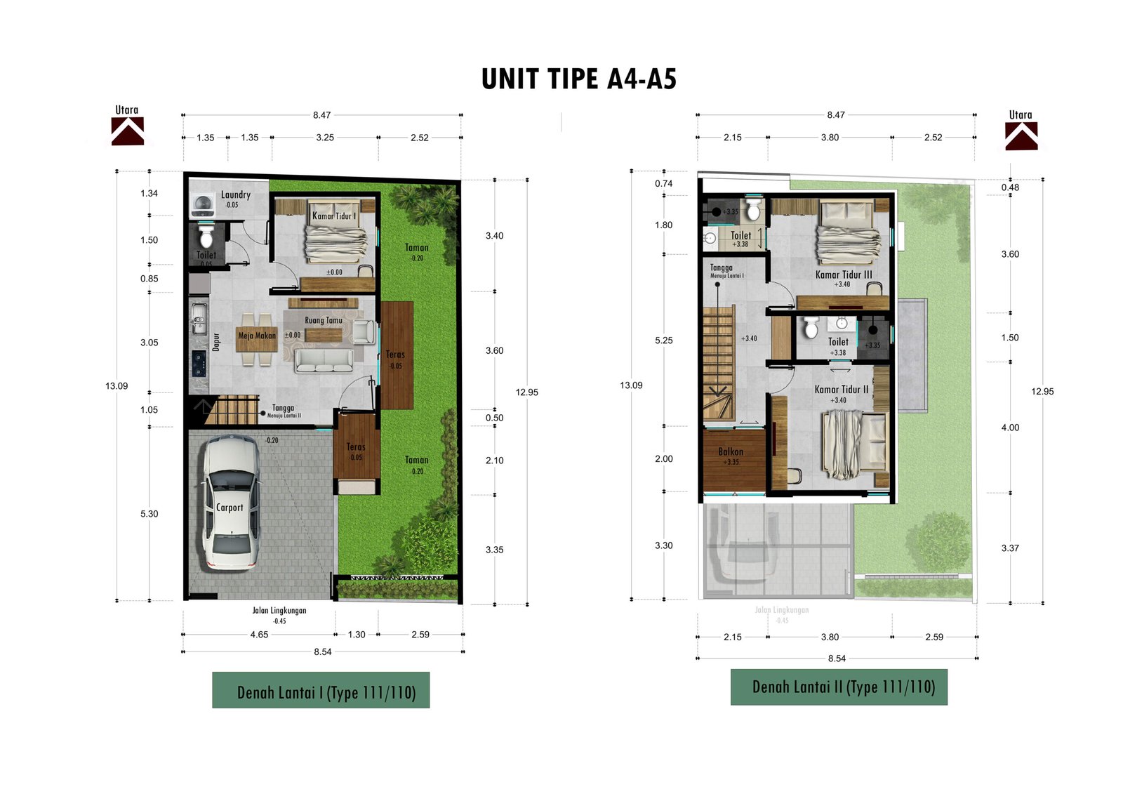 Rumah Dijual dekat Cargo Denpasar Barat: Green Living Pondok Indah - foto 8