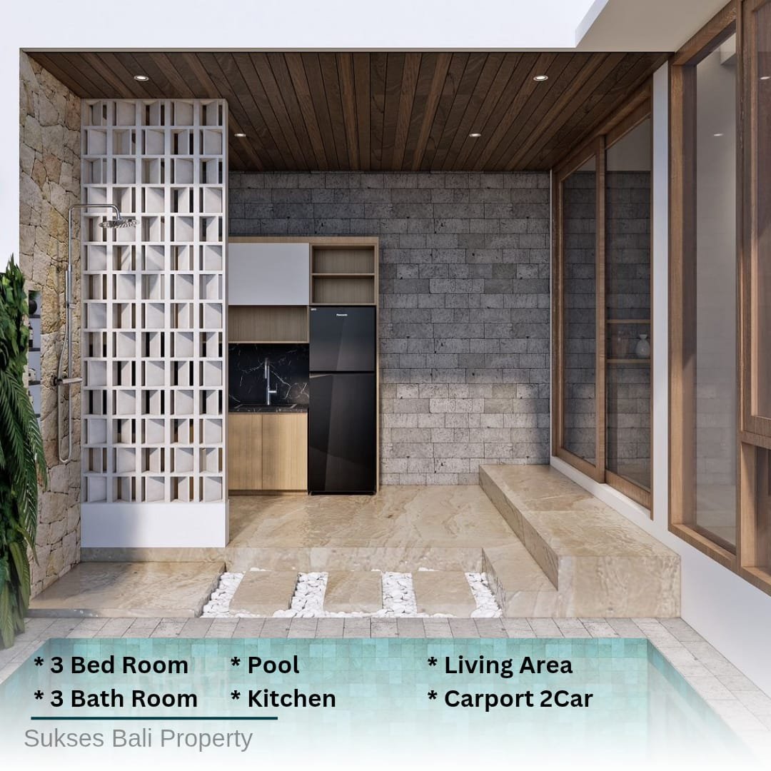 Rumah di Jual di Denpasar Selatan Cluster Villa Ambengan - foto 3
