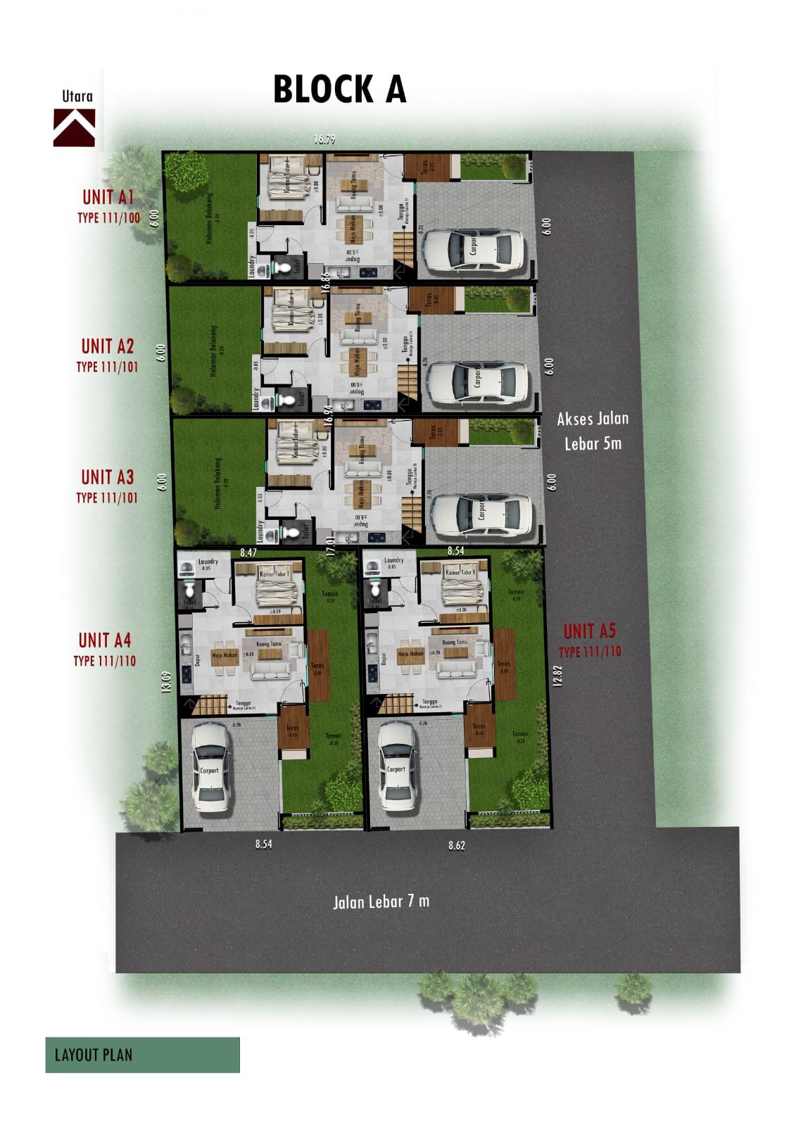 Rumah Dijual dekat Cargo Denpasar Barat: Green Living Pondok Indah - foto 6