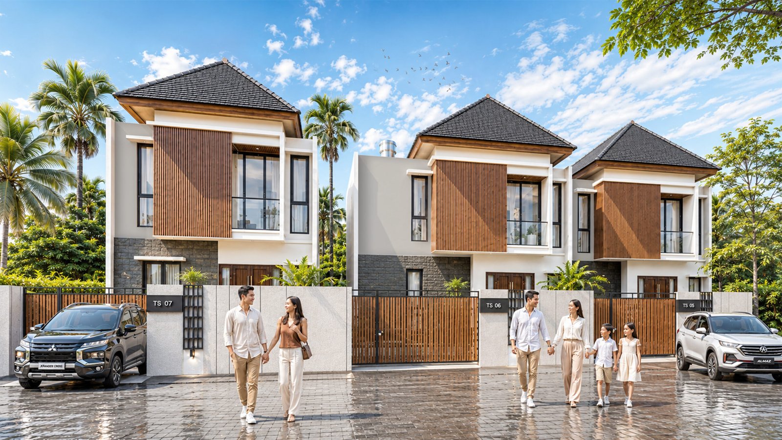 Rumah Dijual di Dalung 2 Lantai: Taman Sukma Residence Modern Tropis - foto 13
