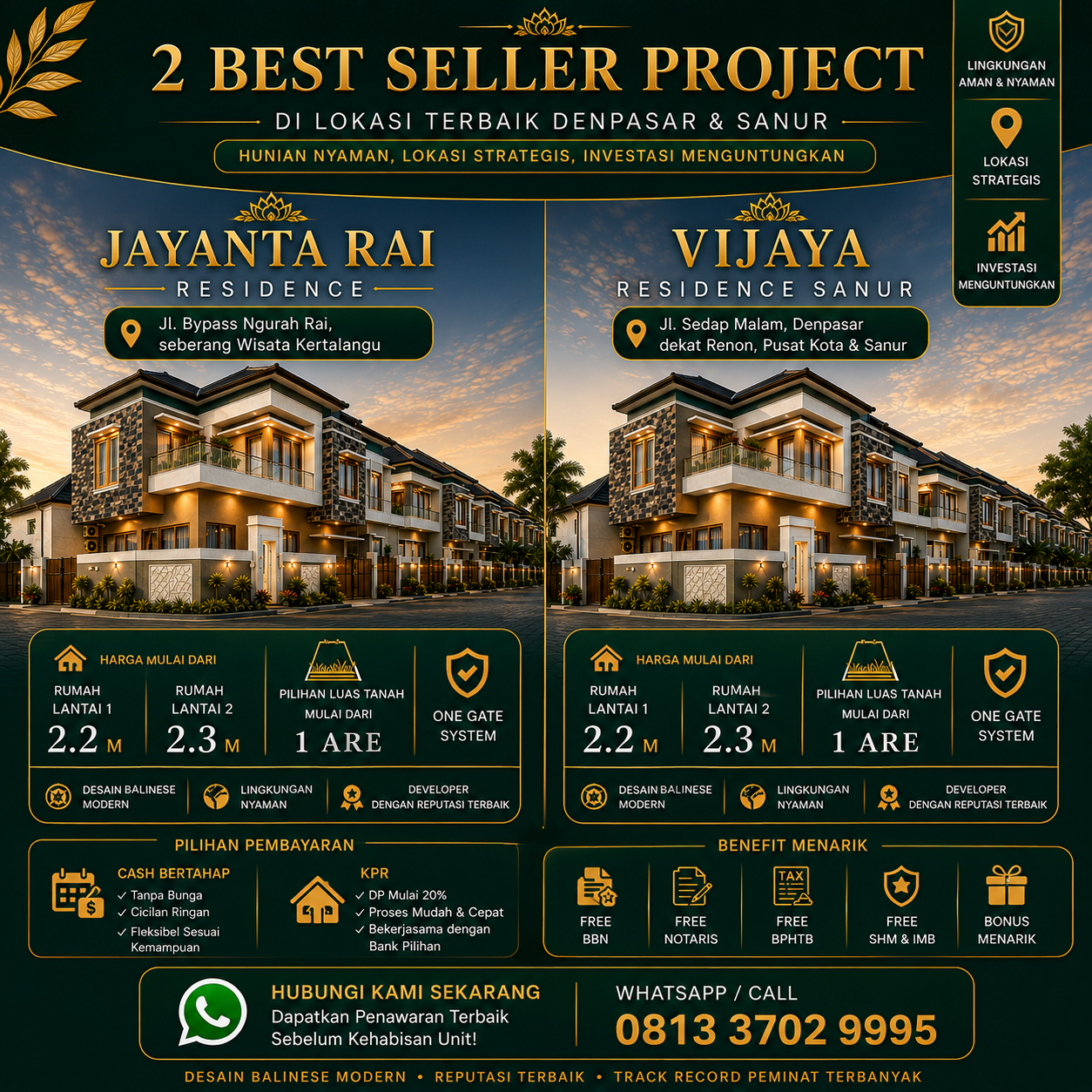 Jayanta Rai Residence: Rumah Premium Dijual di Denpasar Timur - foto 27