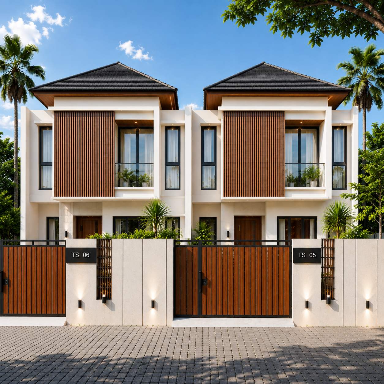 Rumah Dijual di Dalung 2 Lantai: Taman Sukma Residence Modern Tropis - foto 19