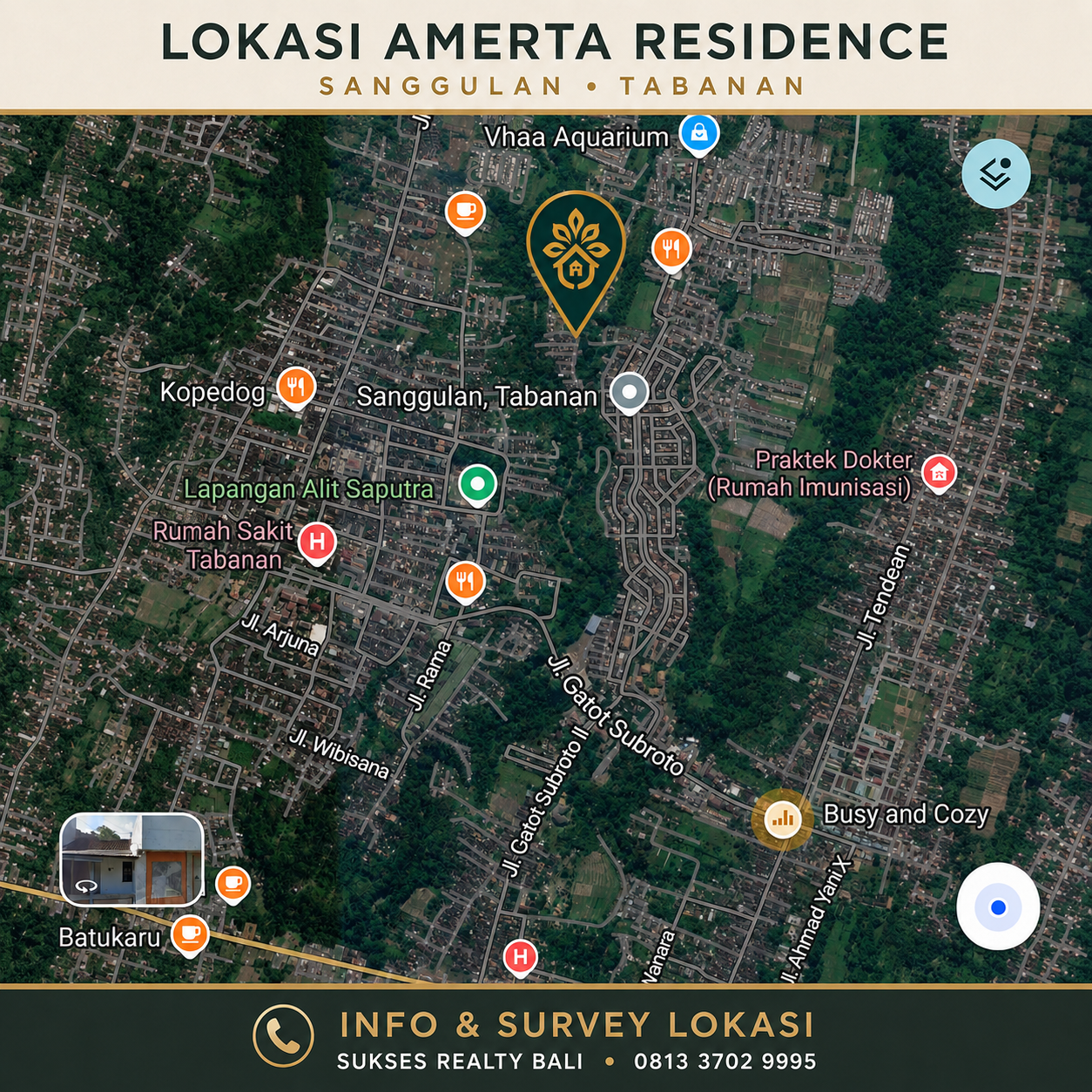Rumah DIJUAL di Tabanan – AMERTA RESIDENCE SANGGULAN Fully Furnished - foto 5