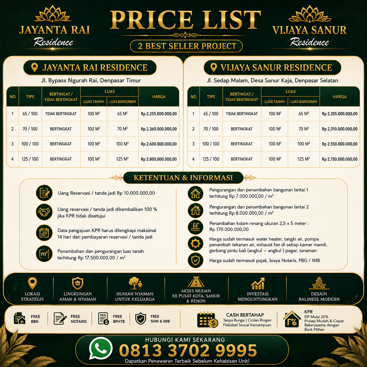 Jayanta Rai Residence: Rumah Premium Dijual di Denpasar Timur - foto 3