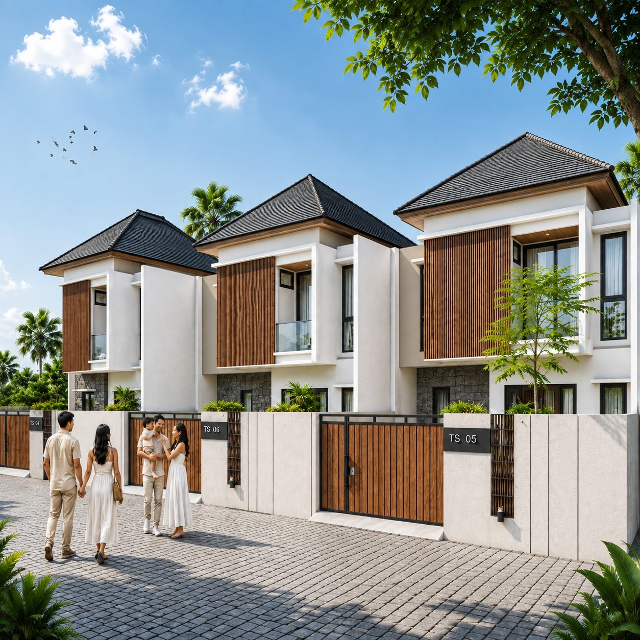 Rumah Dijual di Dalung 2 Lantai: Taman Sukma Residence Modern Tropis - foto 18