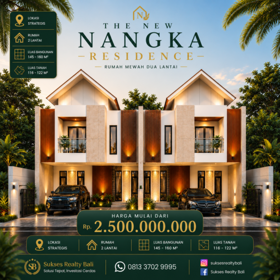 Rumah di Jual di Denpasar NEW Nangka Residence Denpasar - foto 1