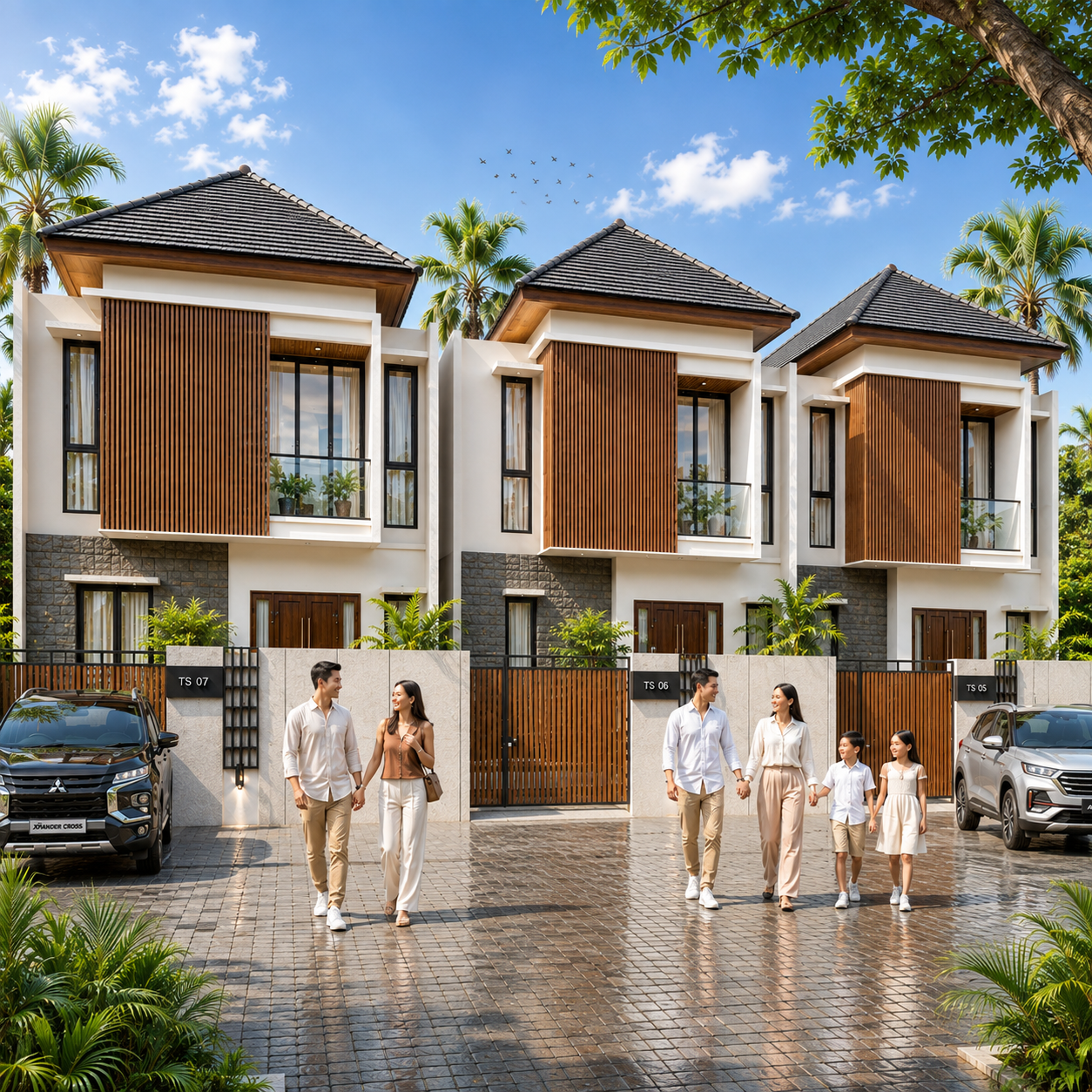 Rumah Dijual di Dalung 2 Lantai: Taman Sukma Residence Modern Tropis - foto 17