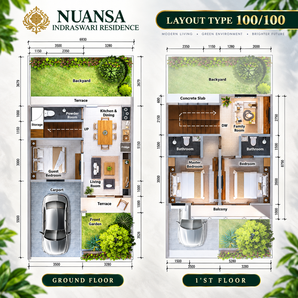 NUANSA INDRASWARI RESIDENCE RUMAH DIJUAL DI DENPASAR TIMUR - foto 8
