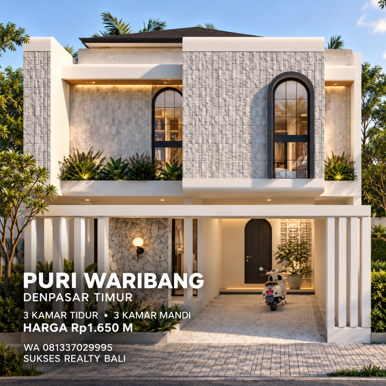 Rumah DIJUAL di Denpasar PURI WARIBANG KESIMAN DENPASAR TIMUR - foto 2
